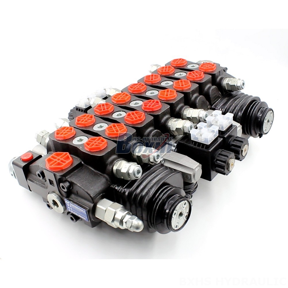 Industrial Hydraulics | Manual 8 Spool Sectional Directional Valve | Global Supplier main image